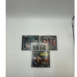 Lot of 3 Star Trek Soundtrack CDs – EUC